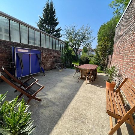 Willa La Chambre Jaune Maison Avec Grande Terrasse Et Garage Prive Lille Zewnętrze zdjęcie