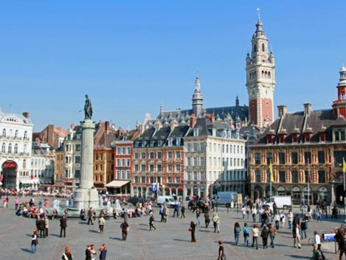 Willa La Chambre Jaune Maison Avec Grande Terrasse Et Garage Prive Lille Zewnętrze zdjęcie