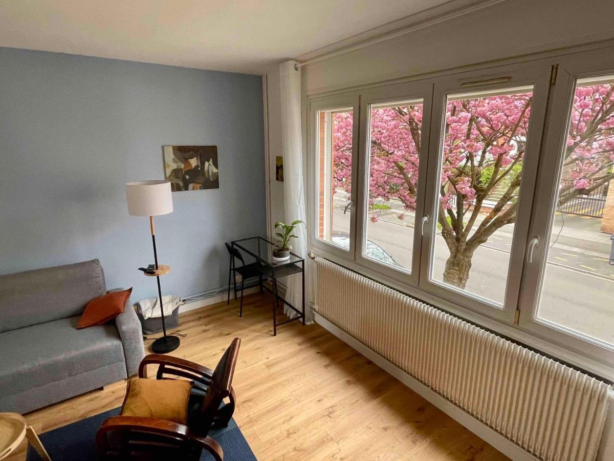Willa La Chambre Jaune Maison Avec Grande Terrasse Et Garage Prive Lille Zewnętrze zdjęcie