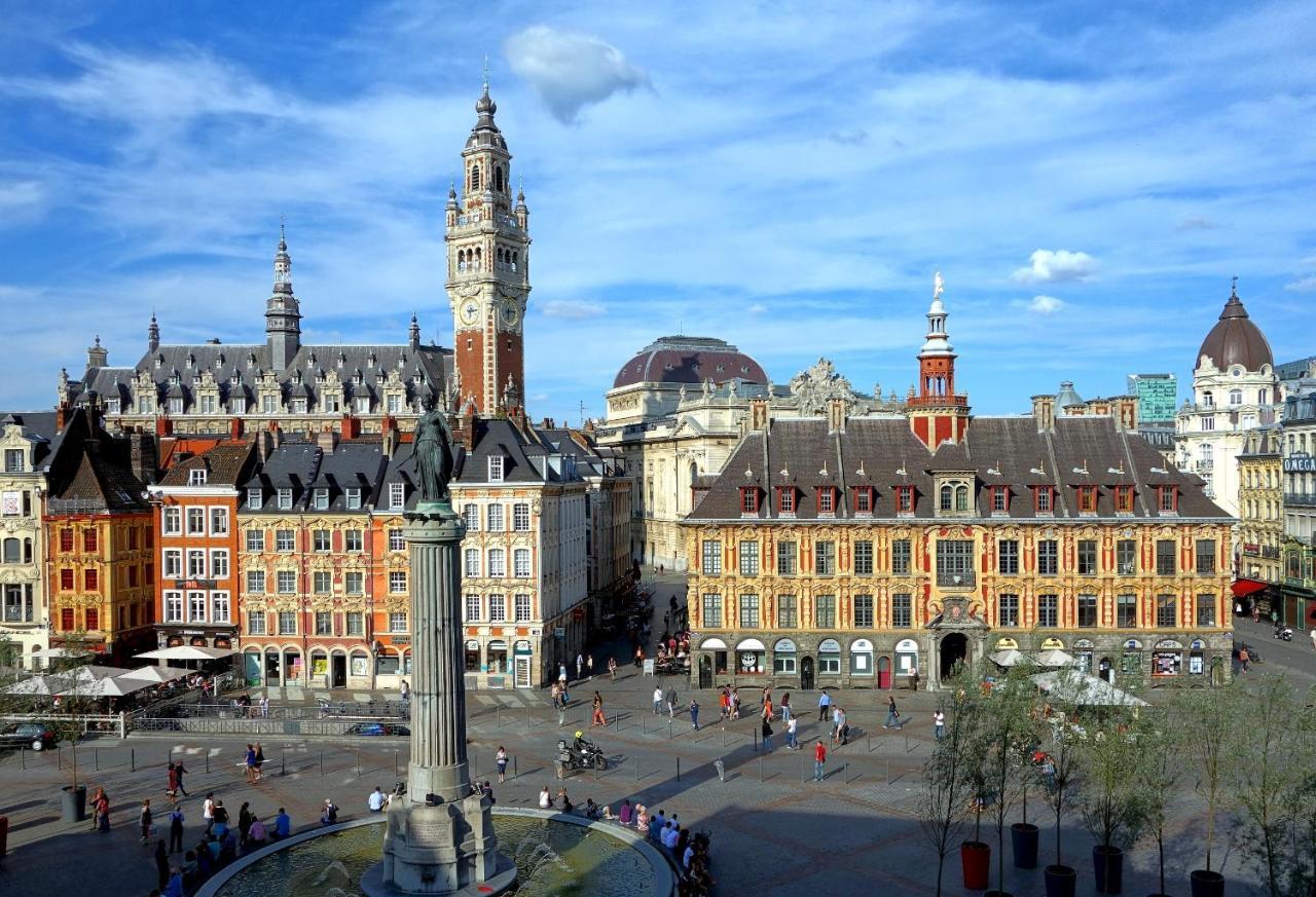 Willa La Chambre Jaune Maison Avec Grande Terrasse Et Garage Prive Lille Zewnętrze zdjęcie